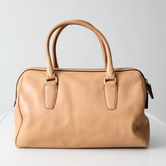 Michael Kors Greenwich Small Saffiano Leather Bucket Bag Olive Crossbody - Picture 7 of 16